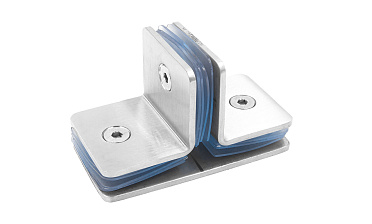 Коннектор для душевой кабины на 3 стекла шлифованный t727-2 SSS  купить в Красноярске