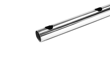 Труба AISI 304 25х1х6000, с перфорацией под  Ø12, 90°, GRIT 600 837-2 купить в Красноярске Труба AISI 304 25х1х6000, с перфорацией под  Ø12, 90°, GRIT 600 837-2 купить в Красноярске
