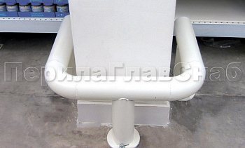 Отбойник для автомобилей из черного металла в Красноярске. Готовые проекты ПерилаГлавСнаб