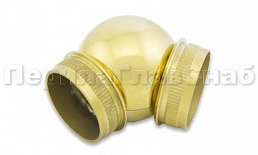 Поворот 'шар'  под Ø50.8 мм, золото k263-88 купить в Красноярске
