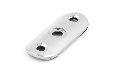 Лодочка (ложемент) под поручень Ø50.8 мм, литой, полированный, нержавеющая AISI 304 k046-50 купить в Красноярске Лодочка (ложемент) под поручень Ø50.8 мм, литой, полированный, нержавеющая AISI 304 k046-50 купить в Красноярске