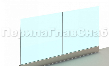 Ограждение без поручня на профиле купить в Красноярске Ограждение без поручня на профиле купить в Красноярске