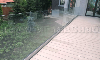 Ограждения для террас в Красноярске. Готовые проекты ПерилаГлавСнаб