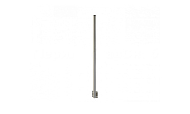 Готовая стойка Ø38,1 мм, с боковым крепежом, высота 1080 мм, полированная (AISI 304) k703 купить в Красноярске