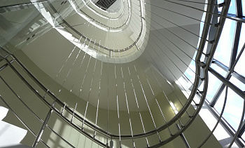 Перила из нержавеющей стали в Красноярске. Готовые проекты ПерилаГлавСнаб