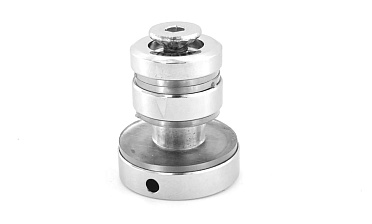 Крепление трека 30х10 к стеклу, AISI 304 полированная t449 PSS купить в Красноярске