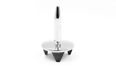 Наконечник палец (солдатик) на стойку Ø50.8х1.5 мм, без ложемента, удлиненный 70 мм, облегченный, литой, полированный, нержавеющий AISI 304 k557 купить в Красноярске Наконечник палец (солдатик) на стойку Ø50.8х1.5 мм, без ложемента, удлиненный 70 мм, облегченный, литой, полированный, нержавеющий AISI 304 k557 купить в Красноярске