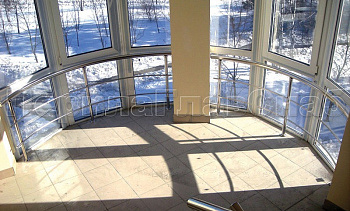 Ригельное ограждение для панорамных окон в Красноярске. Готовые проекты ПерилаГлавСнаб Ригельное ограждение для панорамных окон в Красноярске. Готовые проекты ПерилаГлавСнаб