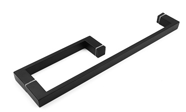 Ручка полотенцесушитель 25*10*200*450, черная t625 Bl купить в Красноярске Ручка полотенцесушитель 25*10*200*450, черная t625 Bl купить в Красноярске