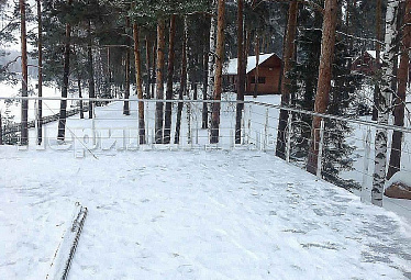 Хромированные перила купить в Красноярске Хромированные перила купить в Красноярске