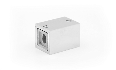 Коннектор стена-труба для 15х15 мм, полированный t807 PSS купить в Красноярске