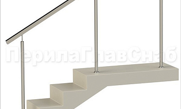 Нержавеющие ограждения без ригелей с квадратным поручнем купить в Красноярске Нержавеющие ограждения без ригелей с квадратным поручнем купить в Красноярске