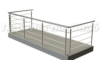 Балконные ограждения с ригельным заполнением в Красноярске. Готовые проекты ПерилаГлавСнаб Балконные ограждения с ригельным заполнением в Красноярске. Готовые проекты ПерилаГлавСнаб