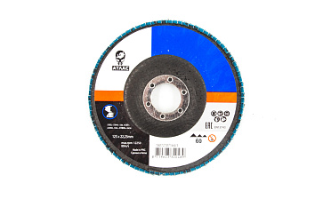 Шлиф. диск "лепесток" 125х22 Р-60 Atlas Ф-0243 купить в Красноярске Шлиф. диск "лепесток" 125х22 Р-60 Atlas Ф-0243 купить в Красноярске