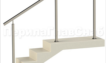 Ограждения без ригелей с квадратным поручнем и квадратными стойками купить в Красноярске Ограждения без ригелей с квадратным поручнем и квадратными стойками купить в Красноярске