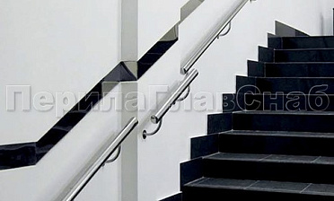 Пристенный поручень из нержавеющей стали 50 мм купить в Красноярске Пристенный поручень из нержавеющей стали 50 мм купить в Красноярске