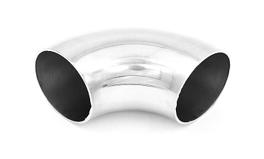 Отвод поручня под сварку Ø48.3х120х1.5 мм, 90°, полированный 600 Grit (AISI 304) k237-120 купить в Красноярске