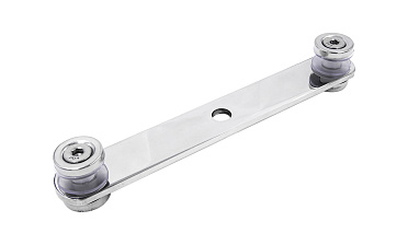 Стеклодержатель пластинчатый 3хМ8, по центрам 170х5 мм, полированный, шайбы 5 мм штамп., под стекло 6-12, (AISI 316) k023-7 купить в Красноярске Стеклодержатель пластинчатый 3хМ8, по центрам 170х5 мм, полированный, шайбы 5 мм штамп., под стекло 6-12, (AISI 316) k023-7 купить в Красноярске