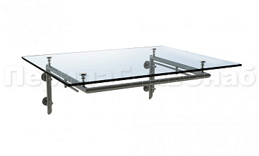 Стеклянный козырек на Г-образном каркасе - вариант 1 купить в Красноярске Стеклянный козырек на Г-образном каркасе - вариант 1 купить в Красноярске