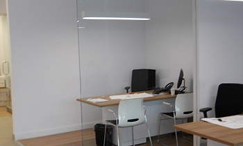 Стеклянные перегородки - вариант 8 в Красноярске. Готовые проекты ПерилаГлавСнаб Стеклянные перегородки - вариант 8 в Красноярске. Готовые проекты ПерилаГлавСнаб