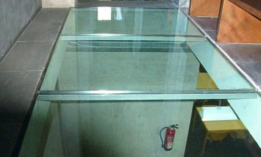 Стеклянный потолок в муниципальном заведении купить в Красноярске Стеклянный потолок в муниципальном заведении купить в Красноярске