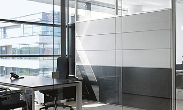 Стеклянные перегородки - вариант 7 купить в Красноярске