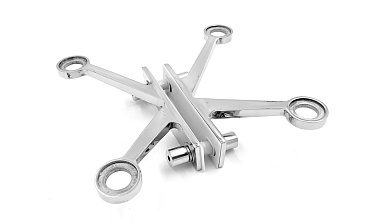 X-спайдер для установки на стеклянное ребро AISI 304 k290-X купить в Красноярске