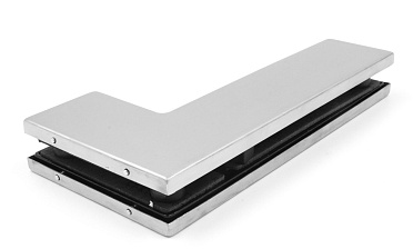 Фитинг угловой соединительный с ответной частью под замок без ограничителя, шлифованный, вырез 02 t142-3 SSS купить в Красноярске