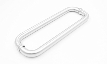 Ручка двухсторонняя для стекла 8-12 мм, 25х350 мм, шлифованная t627-25-350 SSS купить в Красноярске