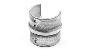 Соединитель для поручня с пазом Ø48.3 х 5 мм, шлифованный, AISI 304 Фk236-2 купить в Красноярске