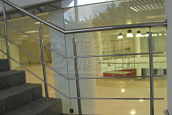 Ограждение на окна из нержавеющей стали в Красноярске. Готовые проекты ПерилаГлавСнаб - фото 8