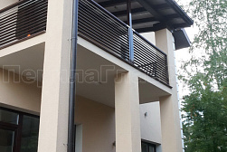 Перила и ограждения из нержавейки и дерева в Красноярске. Готовые проекты ПерилаГлавСнаб - фото 12