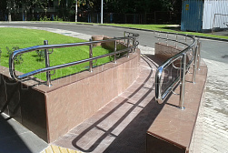 Поручни для инвалидов из нержавеющей стали в Красноярске. Готовые проекты ПерилаГлавСнаб - фото 4