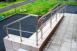 Поручни для инвалидов из нержавеющей стали в Красноярске. Готовые проекты ПерилаГлавСнаб - фото 14