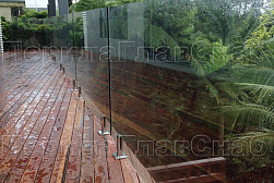 Перила и ограждения для террас в Красноярске. Готовые проекты ПерилаГлавСнаб - фото 6