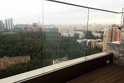 Цельностеклянные ограждения для крыш в Красноярске. Готовые проекты ПерилаГлавСнаб - фото 13