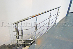 Четырёх и многоригельные перила и ограждения в Красноярске. Готовые проекты ПерилаГлавСнаб - фото 16