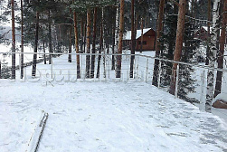 Хромированные перила в Красноярске. Готовые проекты ПерилаГлавСнаб - фото 1