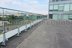 Цельностеклянные ограждения для крыш в Красноярске. Готовые проекты ПерилаГлавСнаб - фото 14