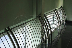 Ограждение на окна из нержавеющей стали в Красноярске. Готовые проекты ПерилаГлавСнаб - фото 14