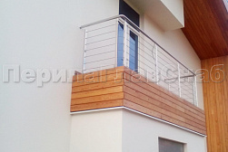 Балконные ограждения в Красноярске. Готовые проекты ПерилаГлавСнаб - фото 16