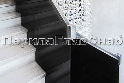 Стеклянные перила для колодезных лестниц в Красноярске. Готовые проекты ПерилаГлавСнаб - фото 14