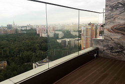 Цельностеклянные ограждения для крыш в Красноярске. Готовые проекты ПерилаГлавСнаб - фото 11