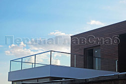 Перила и ограждения для террас в Красноярске. Готовые проекты ПерилаГлавСнаб - фото 26