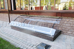 Козырьки и навесы на металлокаркасе в Красноярске. Готовые проекты ПерилаГлавСнаб - фото 5