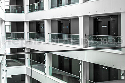 Стеклянные перила для атриумов в Красноярске. Готовые проекты ПерилаГлавСнаб - фото 14