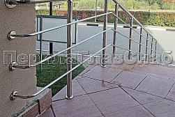 Готовые комплекты перил для лестниц в Красноярске. Готовые проекты ПерилаГлавСнаб - фото 2