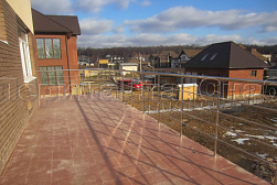 Четырёх и многоригельные перила и ограждения в Красноярске. Готовые проекты ПерилаГлавСнаб - фото 14