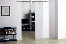 Раздвижные стеклянные двери в Красноярске. Готовые проекты ПерилаГлавСнаб - фото 1