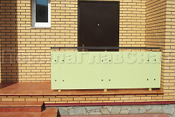 Уличные ограждения из металла в Красноярске. Готовые проекты ПерилаГлавСнаб - фото 5